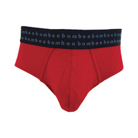 Bamboo Textiles Mens Bamboo Briefs - Burnt Red