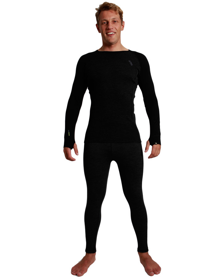 XTM Merino Mens Thermal Pants - Black [Size: XXL]