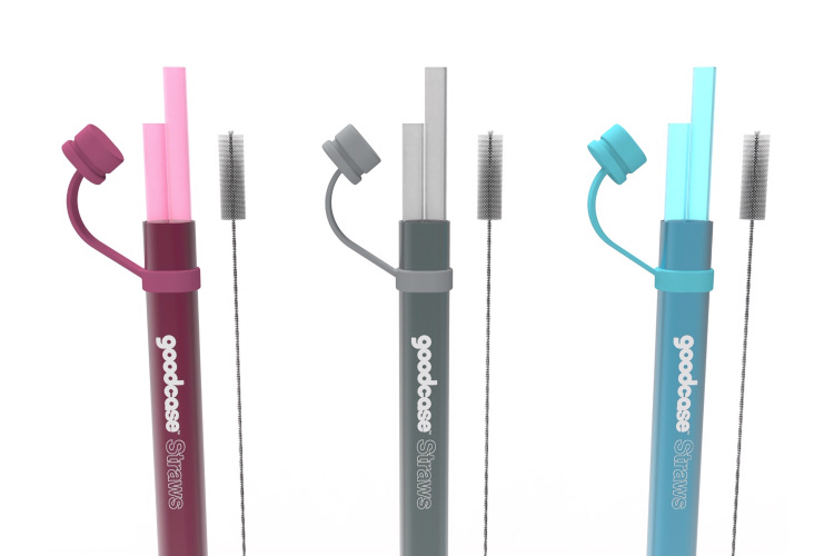 Fusion Brands GoodCase Straws, Ruby