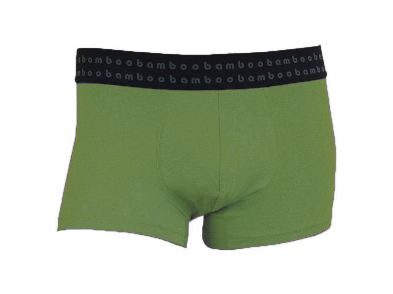 Mens Bamboo Underwear - Bamboo Textiles Mens Bamboo Trunks Olive