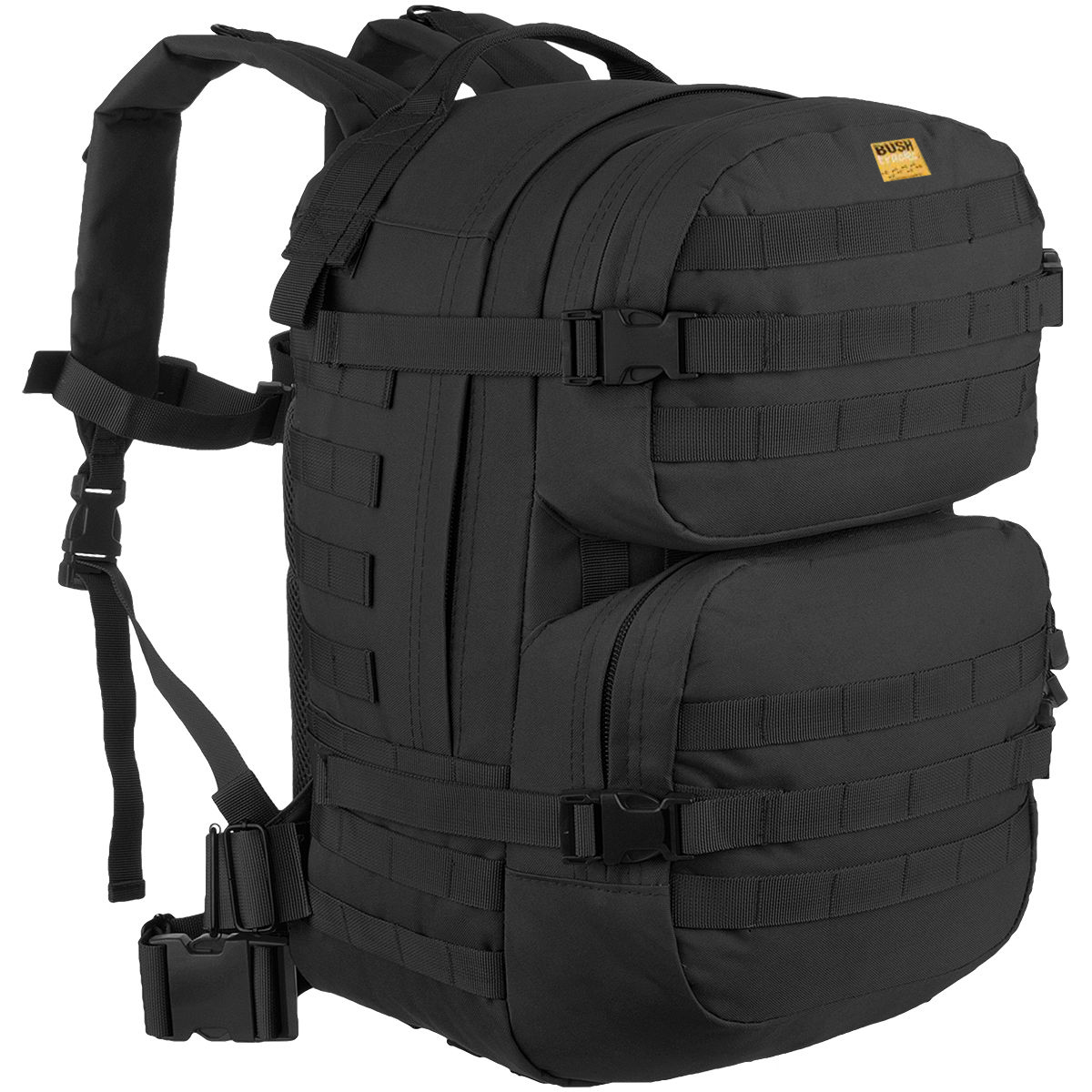 Auscam Backpack - Bush Tracks Assault 2 Backpack Black