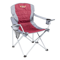 Oztrail Deluxe Arm Chair Jumbo - Red