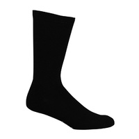 Bamboo Textiles Comfort Business Socks - Black