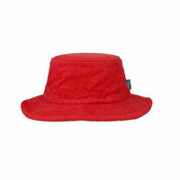 The Terry Australia Narrow Brim Terry Towelling Hat - Red