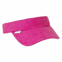 The Terry Australia Terry Towelling Visor - Hot Pink 