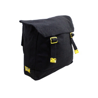 Canvas Haversack Backpack WP7 - Black