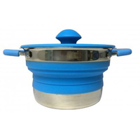Supex Collapsible Saucepan Blue 1.5L
