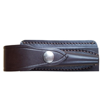 Stockmans Horizontal Leather Pocket Knife Pouch - Medium