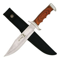 Elk Ridge Wooden Bowie Knife