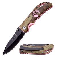 Elk Ridge Pink Camo Pocket Knife