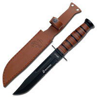 MTech Marines Partially Serrated Fixed Blade Knife