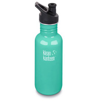 Klean Kanteen 530ml (18oz) Classic Sports Cap Water Bottles