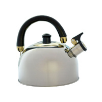 Outdoor Connection 2.5L Stainless Steel Whistling Kettle - Stainless