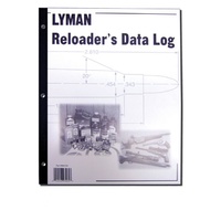 Lyman Reloading Data Log