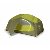 Nemo Aurora 2P Backpacking Tent + Footprint - Nova Green