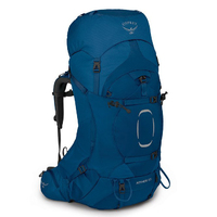 Osprey Aether 65 Mens Backpacking - Deep Water Blue