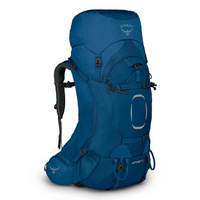 Osprey Aether 55 Mens Backpacking - Deep Water Blue