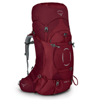 Osprey Ariel 55 Womens Backpacking - Claret Red