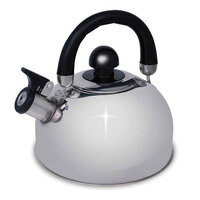 Campfire Stainless 2.5L Steel Whistling Kettle - Stainless