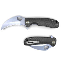 Honey Badger Claw Serrated Small - Black