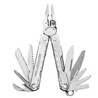 Leatherman Rebar with Leather Sheath - Stainless