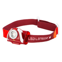 Ledlenser SEO 5 Headlamp - Red