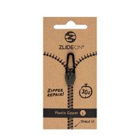 ZlideOn Plastic Zipper Black - Large