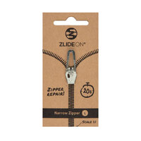 ZlideOn Narrow Zipper Silver - Large