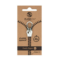 ZlideOn Plastic Zipper Silver - XLarge